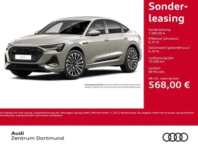 Second-hand Audi e-tron Sportback S-Line 300 kW (408 CP) 2022 Bej SUV