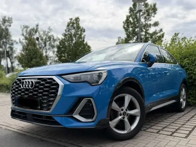 Gebraucht Audi Q3 Sportback S-Line 150 PS (110 kW) 2021 Blau SUV