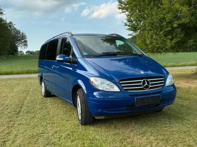 Gebraucht Mercedes Viano Edition 115 PS (84 kW) 2007 Blau Van / Kleinbus