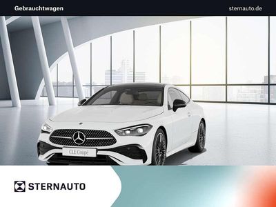 Gebraucht Mercedes CLE220 AMG line 197 PS (144 kW) 2024 Unilack polarweiß Coupé