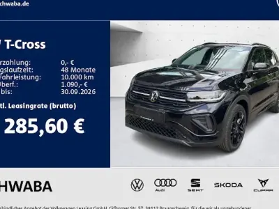 Neu VW T-Cross R-line 150 PS (110 kW) 2026 Schwarz SUV
