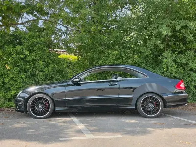 Gebraucht Mercedes CLK200 Elegance 163 PS (119 kW) 2003 Schwarz Coupé