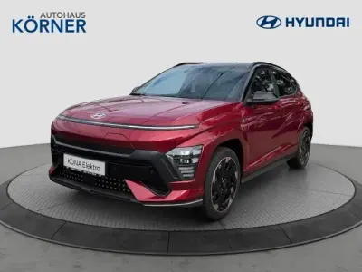Nieuw Hyundai Kona Prime 150 kW (204 PK) 2025 Rood SUV