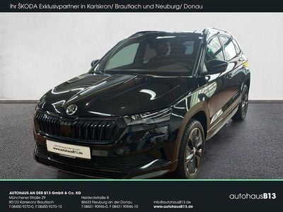 Second-hand Skoda Karoq SportLine 150 CP (110 kW) 2024 Negru SUV