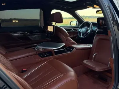 Gebraucht BMW 740L Sport Line 320 PS (235 kW) 2017 Schwarz Limousine