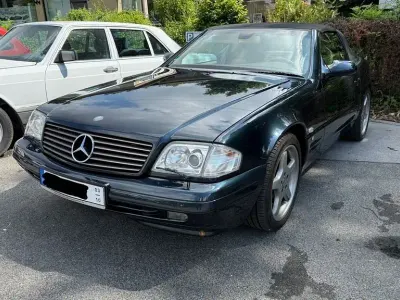 Gebraucht Mercedes SL500 306 PS (225 kW) 2000 Blau Cabrio