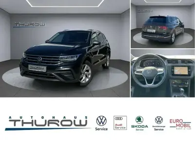 Brugt VW Tiguan Allspace Life 150 HK (110 kW) 2022 Sort SUV