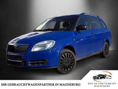 Gebraucht Skoda Fabia 60 PS (44 kW) 2009 Blau Kombi