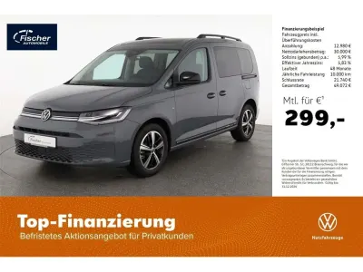 Gebraucht VW Caddy Dark Label 122 PS (89 kW) 2025 Blau Van / Kleinbus