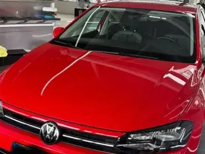 Usata VW Polo Comfortline 90 CV (66 kW) 2020 Rosso Utilitaria