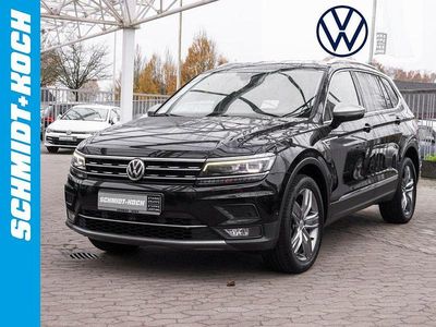 Gebraucht VW Tiguan Allspace Highline 150 PS (110 kW) 2018 Schwarz SUV