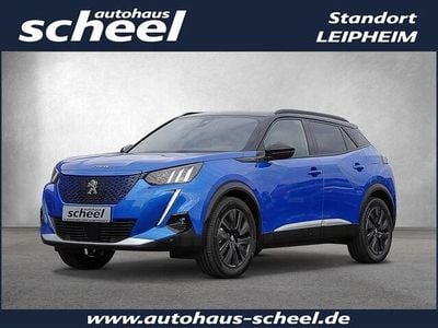 Gebraucht Peugeot e-2008 GT 100 kW (136 PS) 2022 Blau/typ aussenverkleidung metal SUV