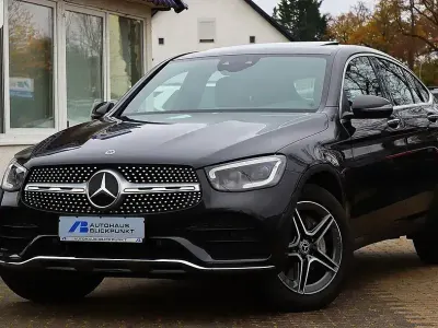 Używany Mercedes GLC400d AMG 330 KM (242 kW) 2020 Szary Coupe