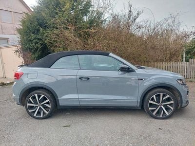 Gebraucht VW T-Roc Cabriolet R-line 150 PS (110 kW) 2021 Grau Cabrio