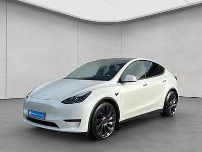 Gebraucht Tesla Model Y Performance 392 kW (534 PS) 2022 Weiß SUV