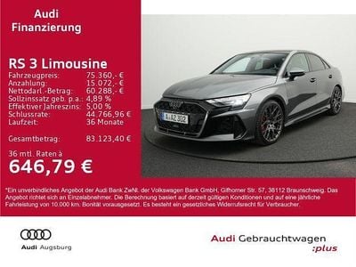 Gebraucht Audi RS3 Ambiente 400 PS (294 kW) 2025 Grau Limousine