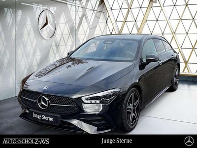 Gebraucht Mercedes CLA200 AMG 150 PS (110 kW) 2024 Metalliclack kosmosschwarz Kombi