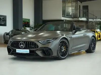 Gebraucht Mercedes SL63 AMG AMG 585 PS (430 kW) 2022 Monzagrau  magnolackierung Cabrio