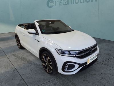 Gebraucht VW T-Roc Cabriolet R-line 150 PS (110 kW) 2024 Weiß Cabrio