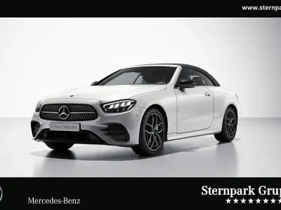 Brugt Mercedes E220 AMG 194 HK (142 kW) 2022 Hvid Cabriolet