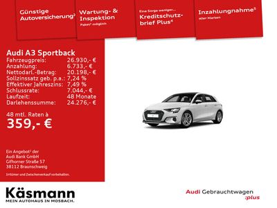 gebraucht Audi A3 Sportback A3 Sportback Advanced advanced 35TDI PAN NAV ACC LED STHZ