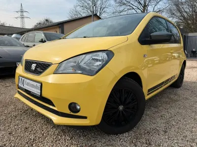 Begagnad Seat Mii FR-Line 75 HK (55 kW) 2017 Gul Halvkombi