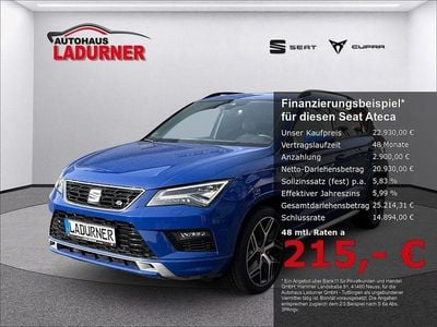 Gebraucht Seat Ateca FR 150 PS (110 kW) 2020 Blau SUV