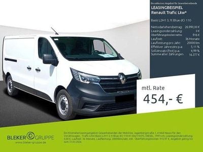 Gebraucht Renault Trafic Basis 110 PS (80 kW) 2024 Arktisweiß Van / Kleinbus