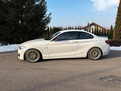 Second-hand BMW 218 Sport Line 150 CP (110 kW) 2014 Alb Coupe