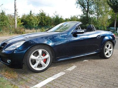 Gebraucht Mercedes SLK200 163 PS (119 kW) 2006 Blau Cabrio