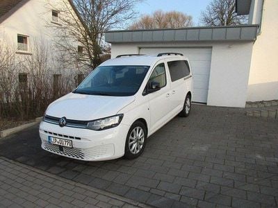 Gebraucht VW Caddy Maxi Life 122 PS (89 kW) 2021 Weiß Van / Kleinbus
