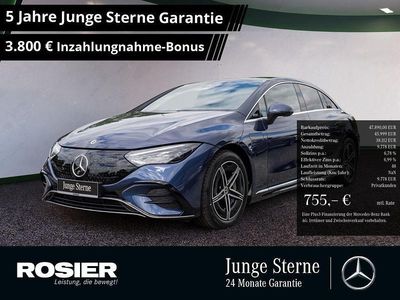 Gebraucht Mercedes EQE300 Sport Edition 180 kW (245 PS) 2024 Blau / sodalithblau (metallic) Limousine