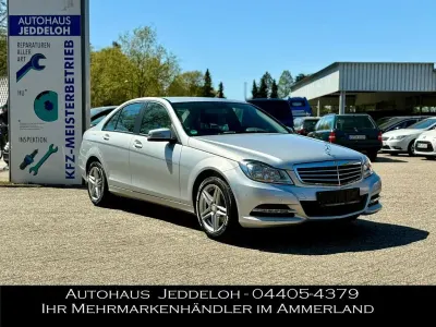 Brugt Mercedes C200 136 HK (100 kW) 2013 Sølv Sedan