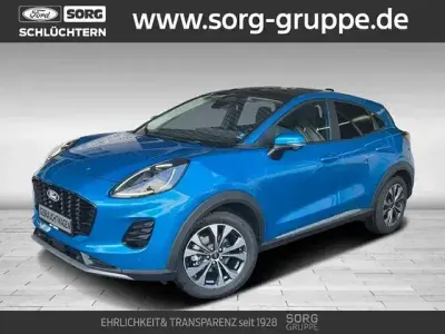 Gebraucht Ford Puma Titanium 125 PS (91 kW) 2025 Blau, digital aqua blue SUV