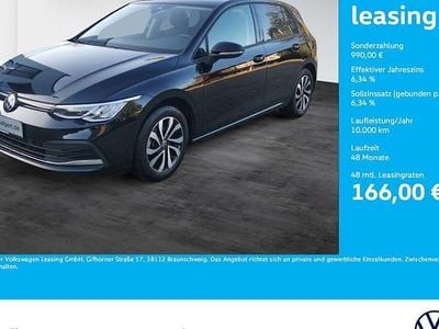 Usata VW Golf VIII Active 150 CV (110 kW) 2022 Nero Berlina