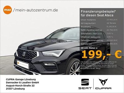 Gebraucht Seat Ateca 4Drive 190 PS (139 kW) 2022 Magic schwarz SUV
