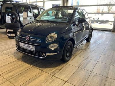 Usata Fiat 500C Lounge 69 CV (50 kW) 2018 Tamno plava metalik (metallic) Cabrio