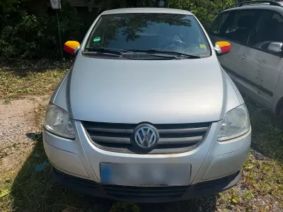Gebraucht VW Fox 2007 Silber Kleinwagen
