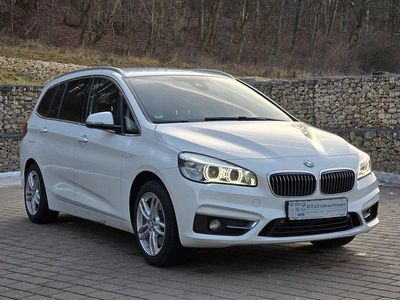 Gebraucht BMW 220 Gran Tourer Luxury Line 190 PS (139 kW) 2016 Weiß Van / Kleinbus