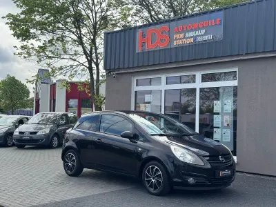 Brugt Opel Corsa Color Edition 87 HK (63 kW) 2010 Sort Hatchback