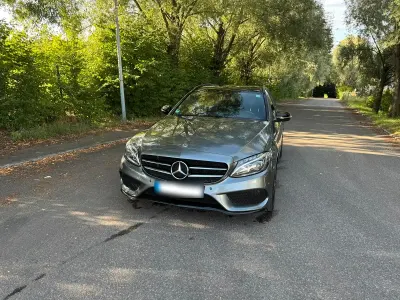 Gebraucht Mercedes C200 AMG line 184 PS (135 kW) 2018 Grau Kombi