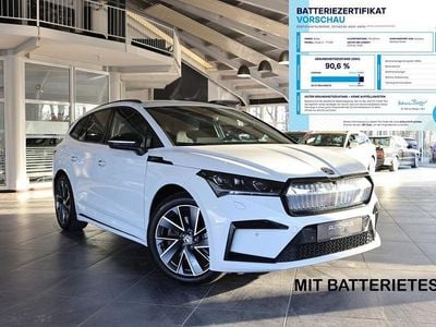 Gebraucht Skoda Enyaq iV SportLine 194 kW (265 PS) 2022 Moonweiss SUV