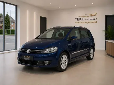 Gebraucht VW Golf Plus Cross Style 105 PS (77 kW) 2011 Blau Van / Kleinbus