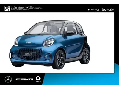 Occasion Smart ForTwo Electric Drive Passion 60 kW (82 ch) 2021 Bleue Coupé