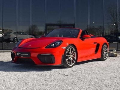Usata Porsche 718 Spyder 420 CV (308 kW) 2020 Rosso Cabrio