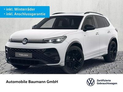 Pure white Neu 2025 VW Tiguan R-line SUV | 66.950 € (Teuer)
