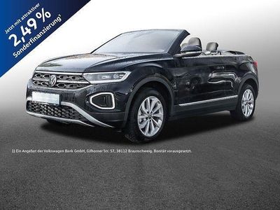 Gebraucht VW T-Roc Cabriolet Style 150 PS (110 kW) 2025 Schwarz Cabrio