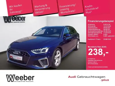 Gebraucht Audi A4 S-Line 204 PS (150 kW) 2023 Navarrablau (metallic) Kombi
