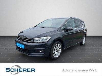 Gebraucht VW Touran Highline 150 PS (110 kW) 2022 Uranograu Van / Kleinbus