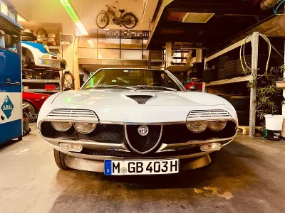 Gebraucht Alfa Romeo Montreal 200 PS (147 kW) 1972 Weiß Coupé